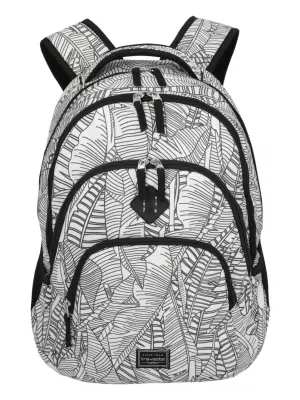 Batoh TRAVELITE BASICS BACKPACK PRINT PRINT WHITE
