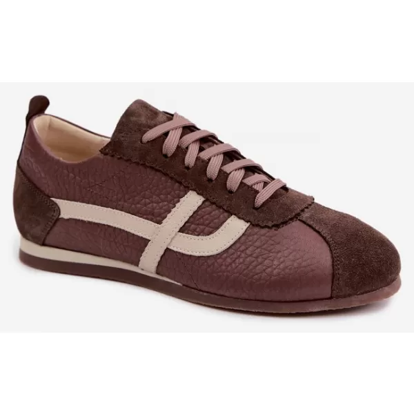  Dámské tenisky ZAZOO N1402S2/ CHOCOLATE 
