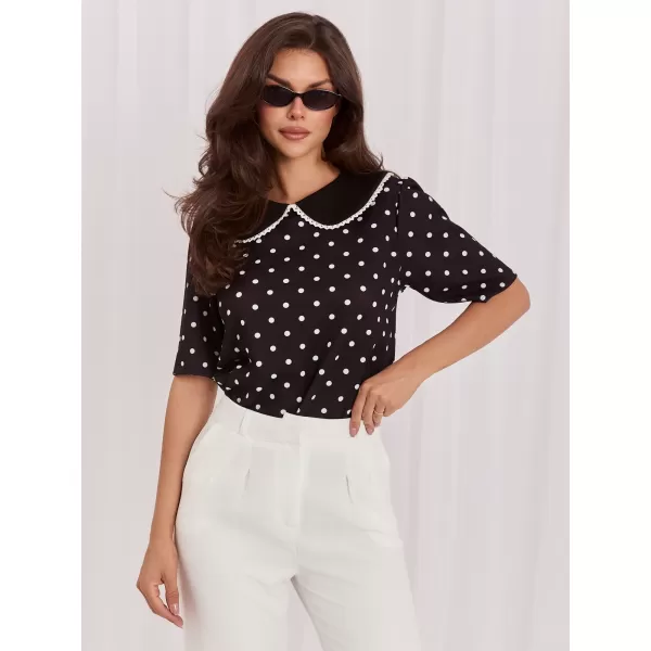  Dámská halenka ITALY MODA MI-BZ-4305.87 BLACK 
