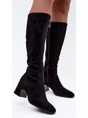 Dámské kozačky VINCEZA 58697 BLACK