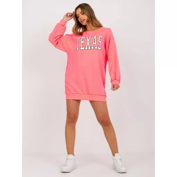  Dámská mikina EX MODA EM-BL-U719.82P FLUO PINK 