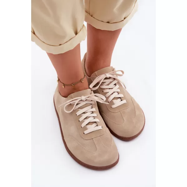  Dámské tenisky ZAZOO N1243/612 BEIGE 