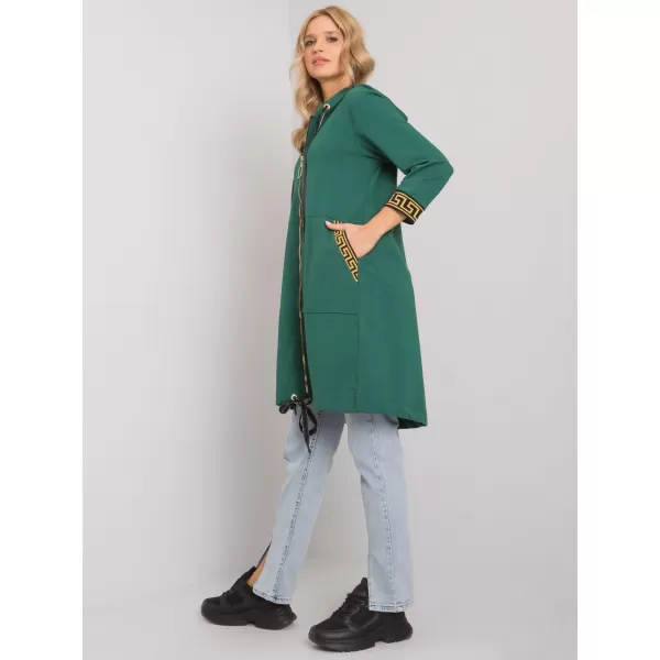  Dámská mikina RELEVANCE RV-BL-6792.02P DARK GREEN 