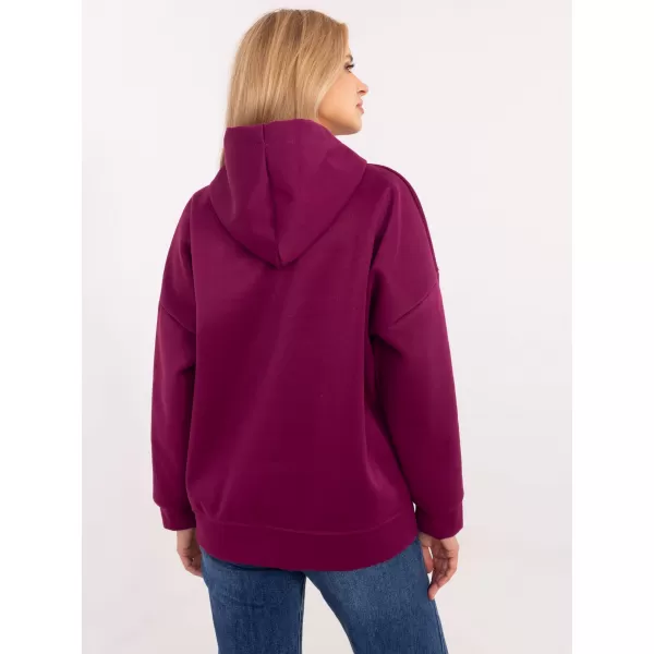  Dámská mikina ITALY MODA DHJ-BL-A8695.65P VIOLET 