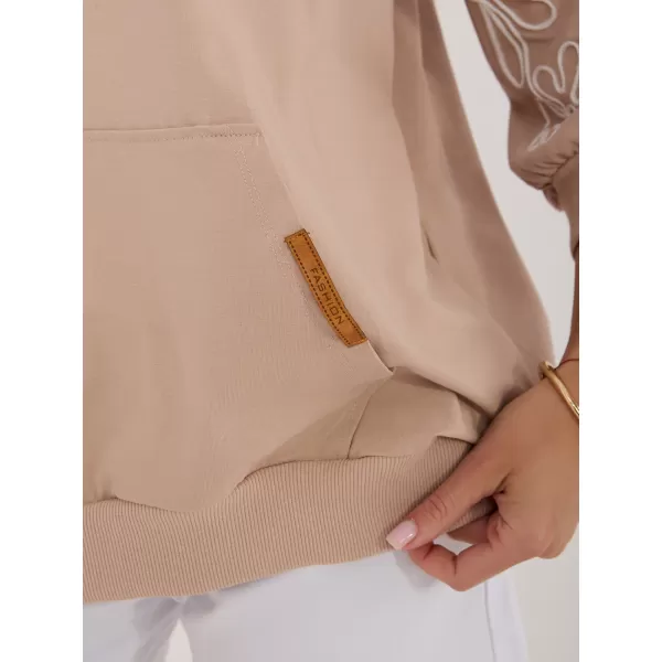  Dámská mikina RUE PARIS RV-BL-A367-1.18P BEIGE 