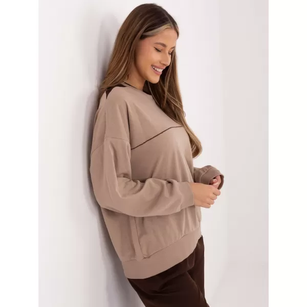  Dámská mikina RELEVANCE RV-BL-A940.60 DARK BEIGE 