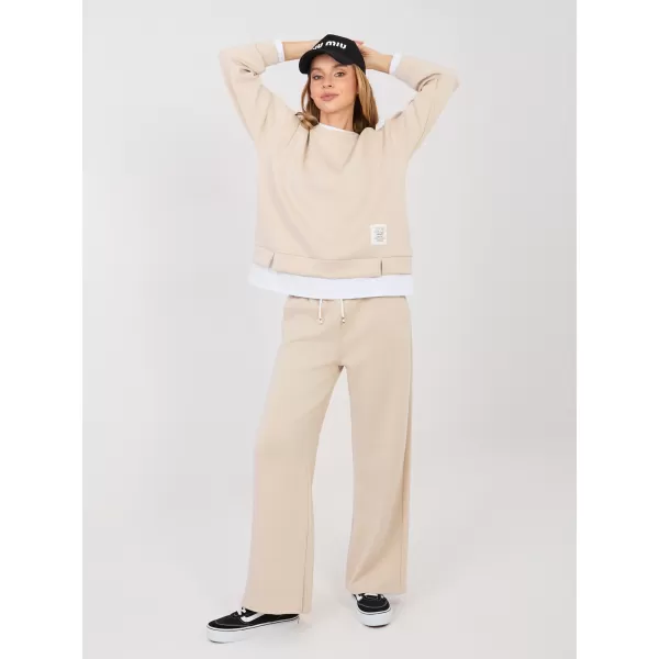  Dámský komplet RUE PARIS IT-KMPL-22230.18 BEIGE 