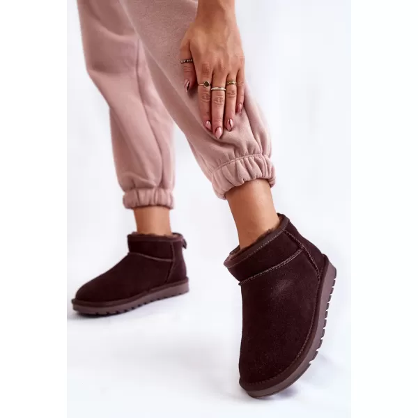  Dámské boty BOTO W5821 BROWN/COFFEE 