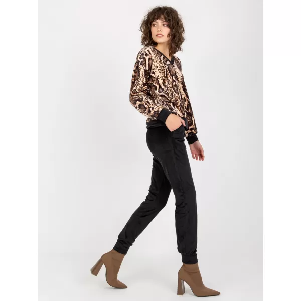  Dámský set RUE PARIS RP-KMPL-8190-4.18P BLACK AND BEIGE 