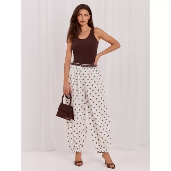  Dámské kalhoty ITALY MODA MO-SP-13588.95 ECRU 