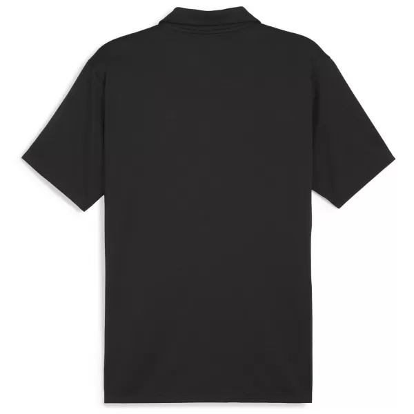  Pánské triko s límečkem PUMA TEAMGOAL POLO 658771-03 PUMA BLACK/WHITE/DARK GRAY 