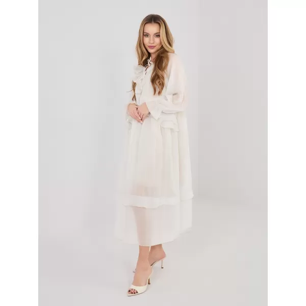  Dámské šaty ITALY MODA IT-SK-51600.19 LIGHT BEIGE 