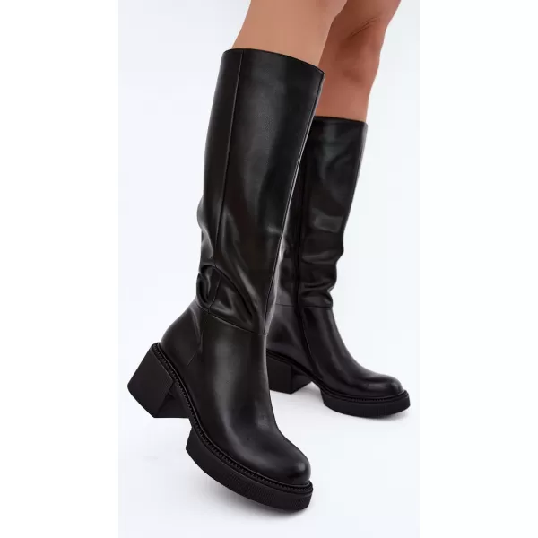  Dámské kozačky D&A MR62-9051 BLACK 