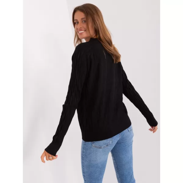  Dámský svetr WOOL FASHION ITALIA AT-SW-2326.37X BLACK 
