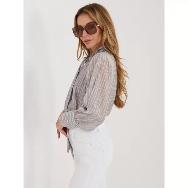 Dámská halenka ITALY MODA IT-KS-26010.76 GRAY 