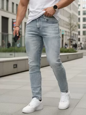 Pánské kalhoty DSTREET MODRÁ