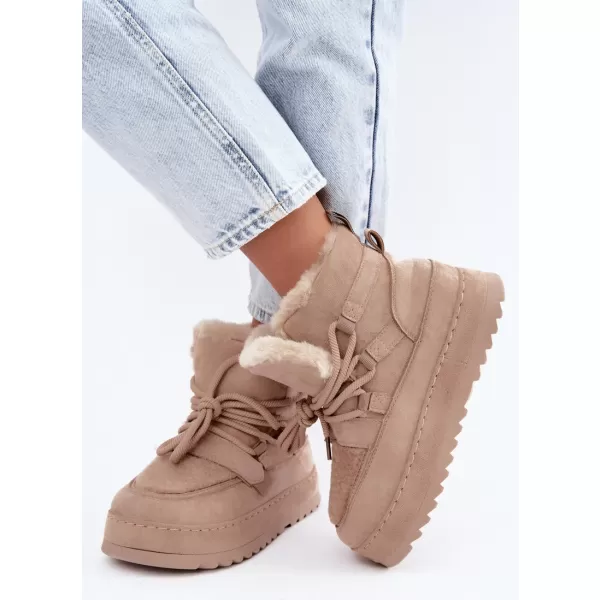  Dámské boty BOTO 9077 KHAKI 