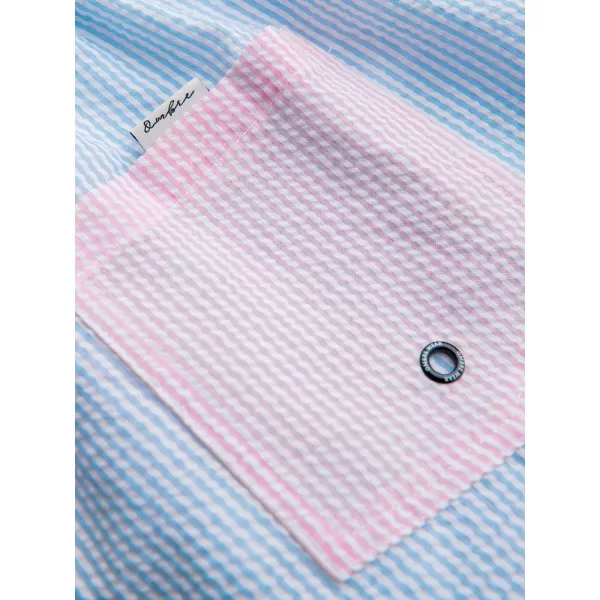  Pánské kraťasy OMBRE OM-SRSS-0215 BLUE AND PINK 
