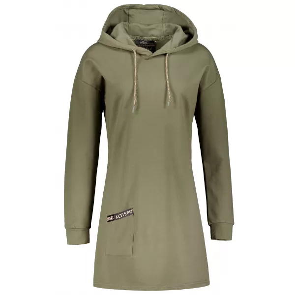  Dámská mikina ALTISPORT IVIE KHAKI 