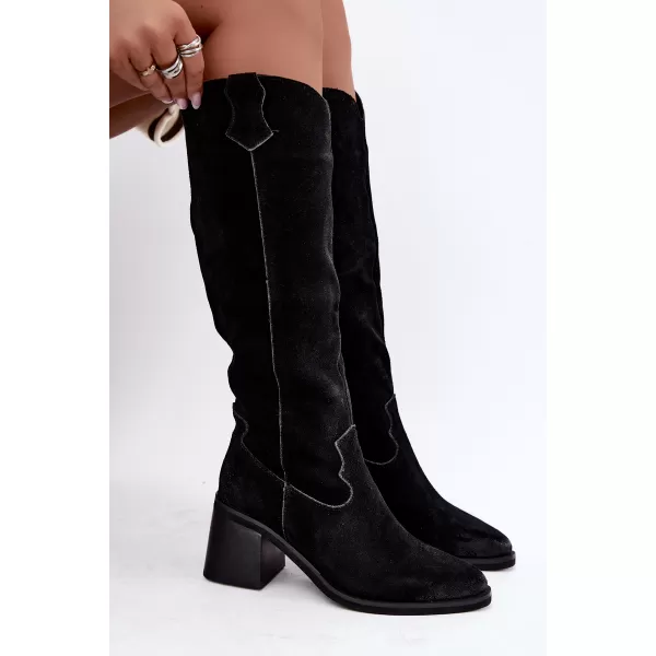  Dámské kovbojky VINCEZA 133103 BLACK 