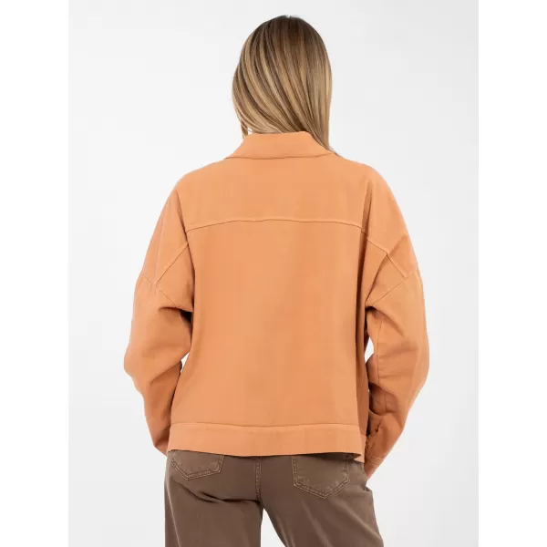  Dámská bunda RUE PARIS IT-KR-FL9568.29P DARK ORANGE 