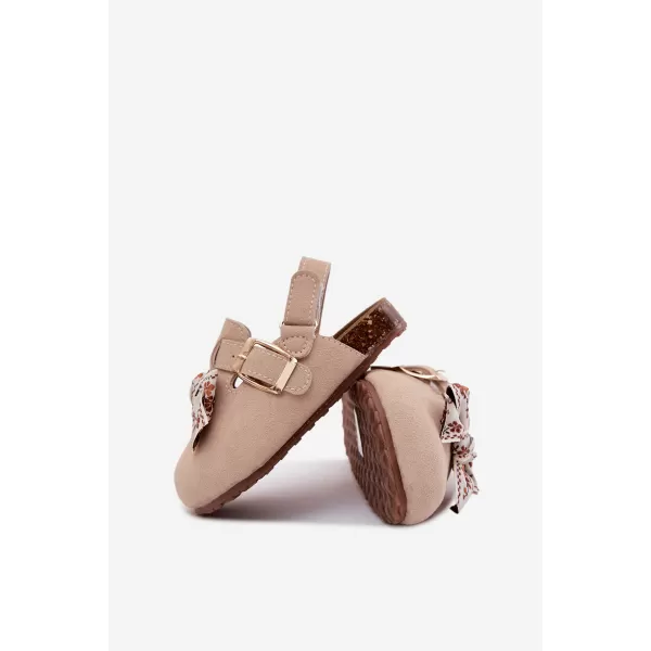  Dětské papuče BOTO 376-1B/2B/3B BEIGE 