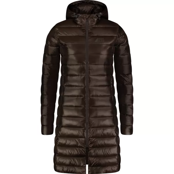  Dámský zimní kabát NORDBLANC GALEFORCE WJL8406 HNĚDÁ 