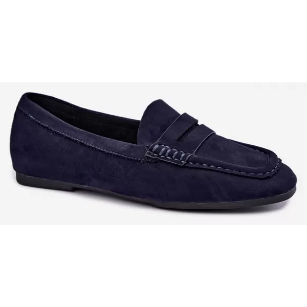  Dámské mokasíny BOTO D-307 NAVY 