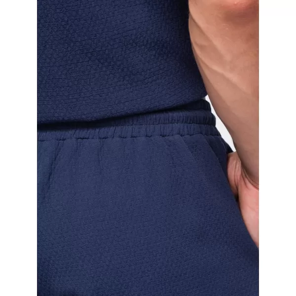  Pánské kraťasy OMBRE OM-SRCS-0207 NAVY BLUE 