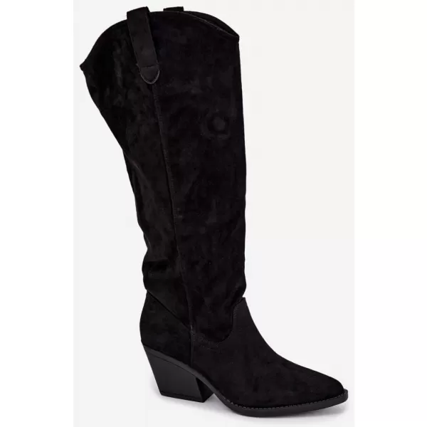  Dámské kozačky BOTO CLS-627 BLACK 