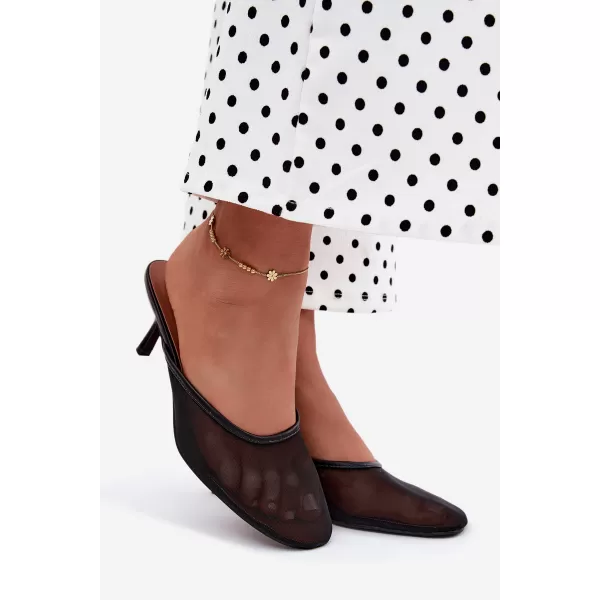  Dámské pantofle BOTO LN-81 BLACK 
