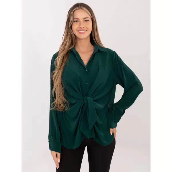  Dámská košile FACTORY PRICE IT-KS-29053.69 DARK GREEN 