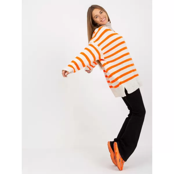  Dámský svetr OCH BELLA TW-SW-BI-M59.25 ORANGE 