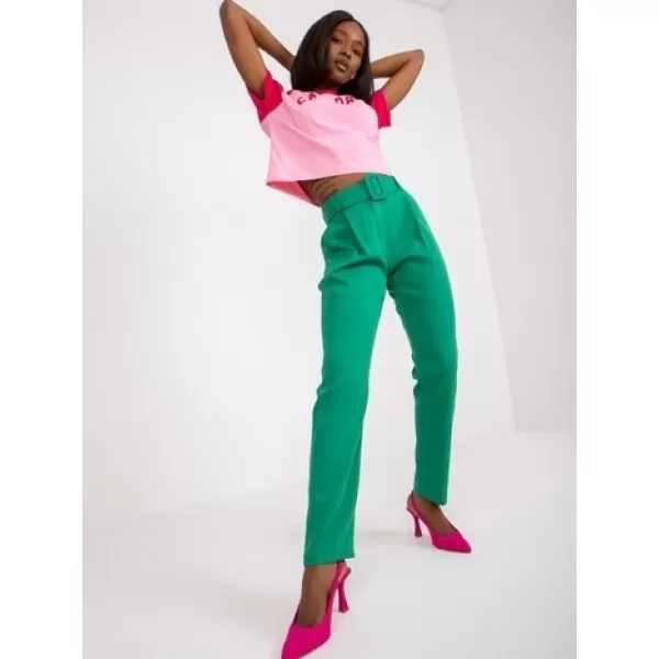  Dámské kalhoty ITALY MODA DHJ-SP-12787.21X BRIGHT GREEN 