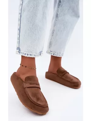 Dámské mokasíny BOTO 9885 LIGHT BROWN