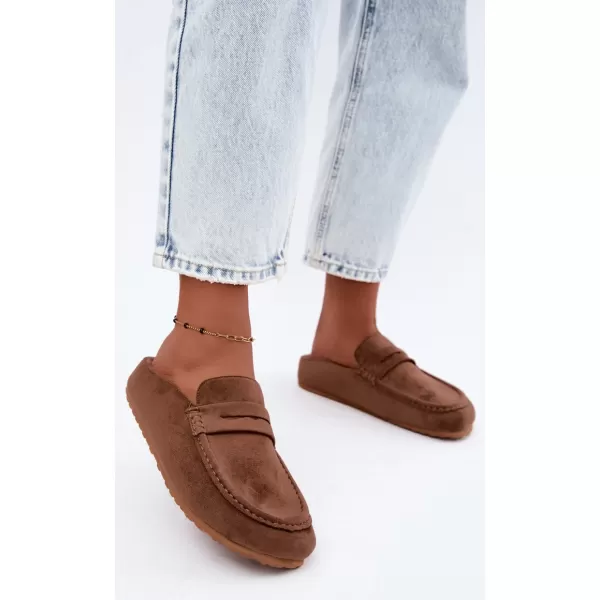  Dámské mokasíny BOTO 9885 LIGHT BROWN 