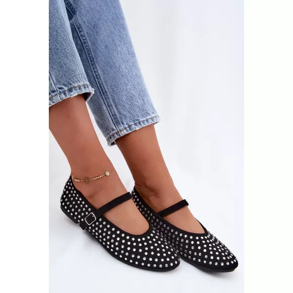  Dámské baleríny BOTO 9748 BLACK 