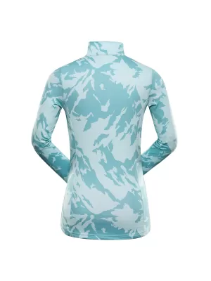Dámské rychleschnoucí triko ALPINE PRO STANSA 2 AQUA SEA VARIANTA PC