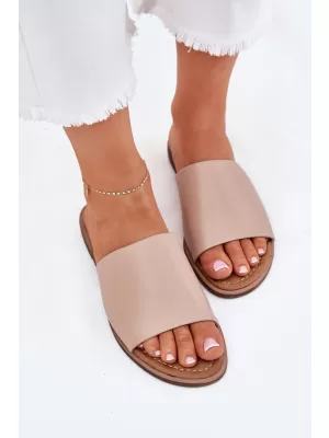 Dámské pantofle BOTO 23SD35-5809 BEIGE