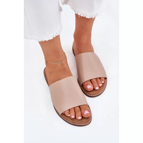  Dámské pantofle BOTO 23SD35-5809 BEIGE 