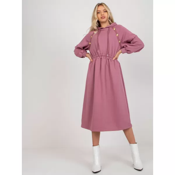  Dámské šaty RELEVANCE RV-SK-8336.12P DARK PINK 