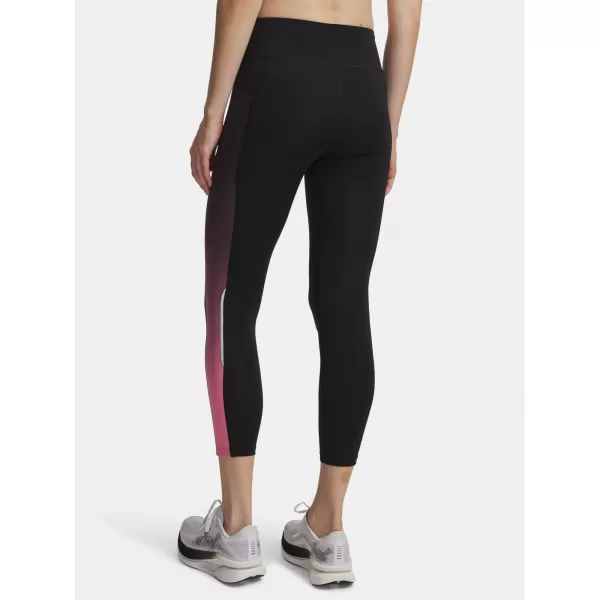  Dámské legíny  UNDER ARMOUR UA VELOCITI ANKLE PRT TIGHTS 6009495-002 ČERNÁ 