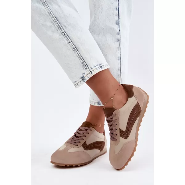  Dámské tenisky ZAZOO N1400/ BROWN 