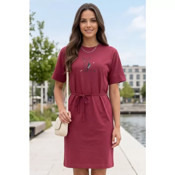  Dámské šaty ALTISPORT ALW091816 GARNET 