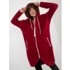Dámská mikina RELEVANCE RV-BL-4742.20P BURGUNDY