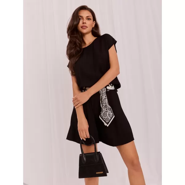  Dámský komplet RUE PARIS IT-KMPL-10251.87 BLACK 
