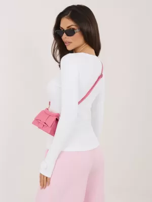 Dámské triko RUE PARIS RV-BZ-A1198.89 WHITE