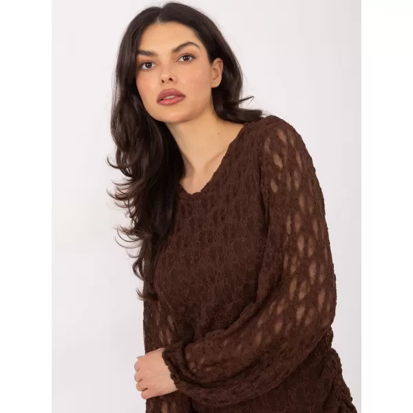  Dámské šaty ITALY MODA IT-SK-9975.99 BROWN 
