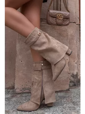 Dámské kotníkové boty BOTO LA3116 KHAKI