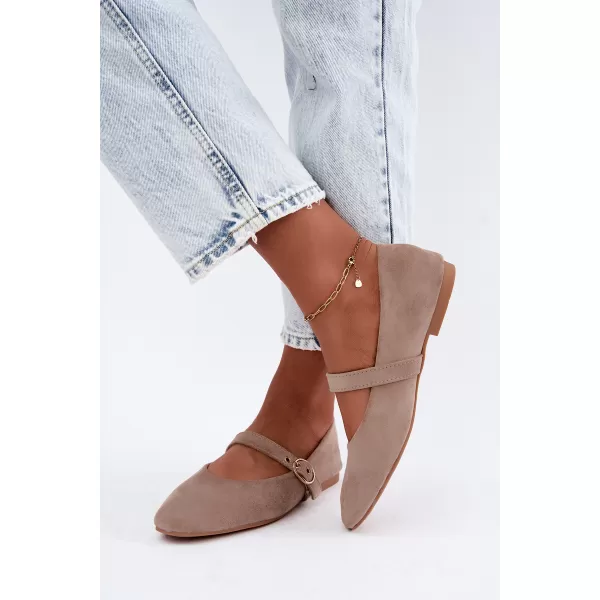  Dámské baleríny BOTO 9797 BEIGE 